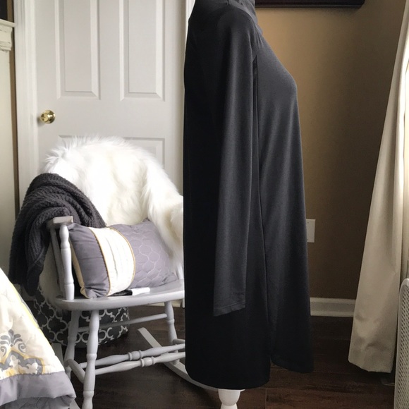 Zara black one-sleeve dress/tunic - Picture 3 of 7